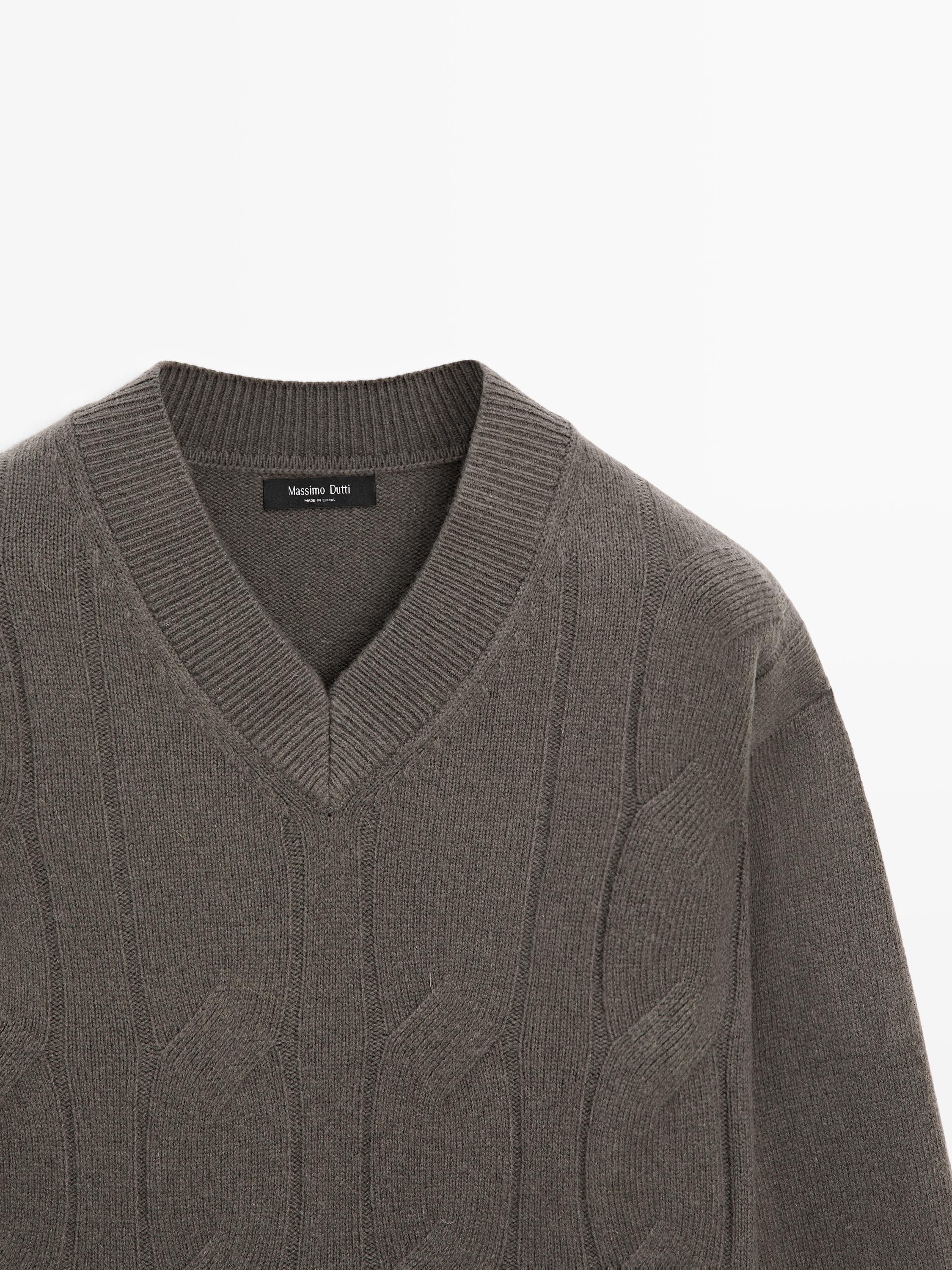 Knit wool blend sweater - LIMITED